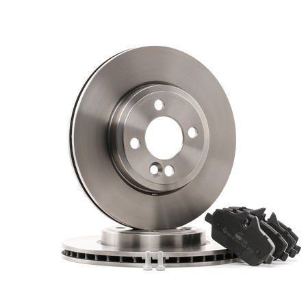 RIDEX 3405B0380: Jarrupalasarja, levyjarru Etuakseli, Ø: 280mm, Tuuletettu