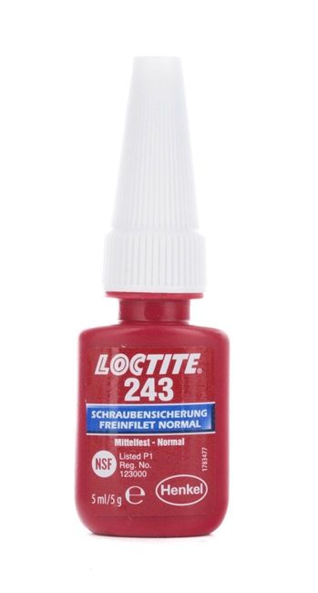 LOCTITE 1370555: Sujeción de tornillos LOCTITE 243 BC 5ML DE/FR 243