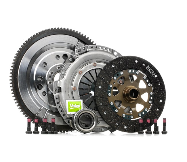 VALEO 837124: Kit de embraiagem FULLPACK DMF com volante bimassa, com jogo de parafusos, com jogo de parafusos de segurança, com rolamento de desembraiagem