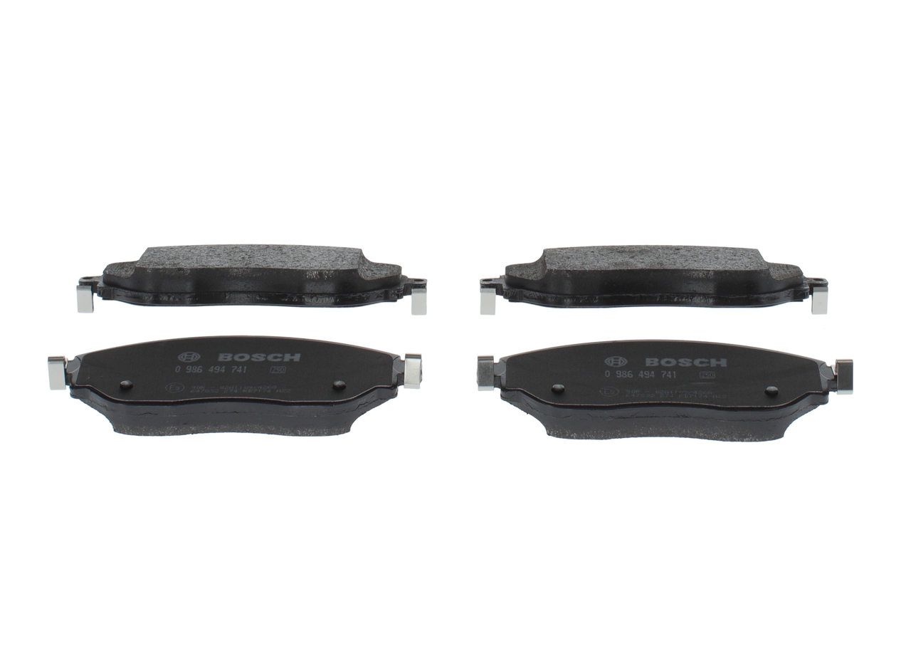 BOSCH 0 986 494 741: Juego de pastillas de freno