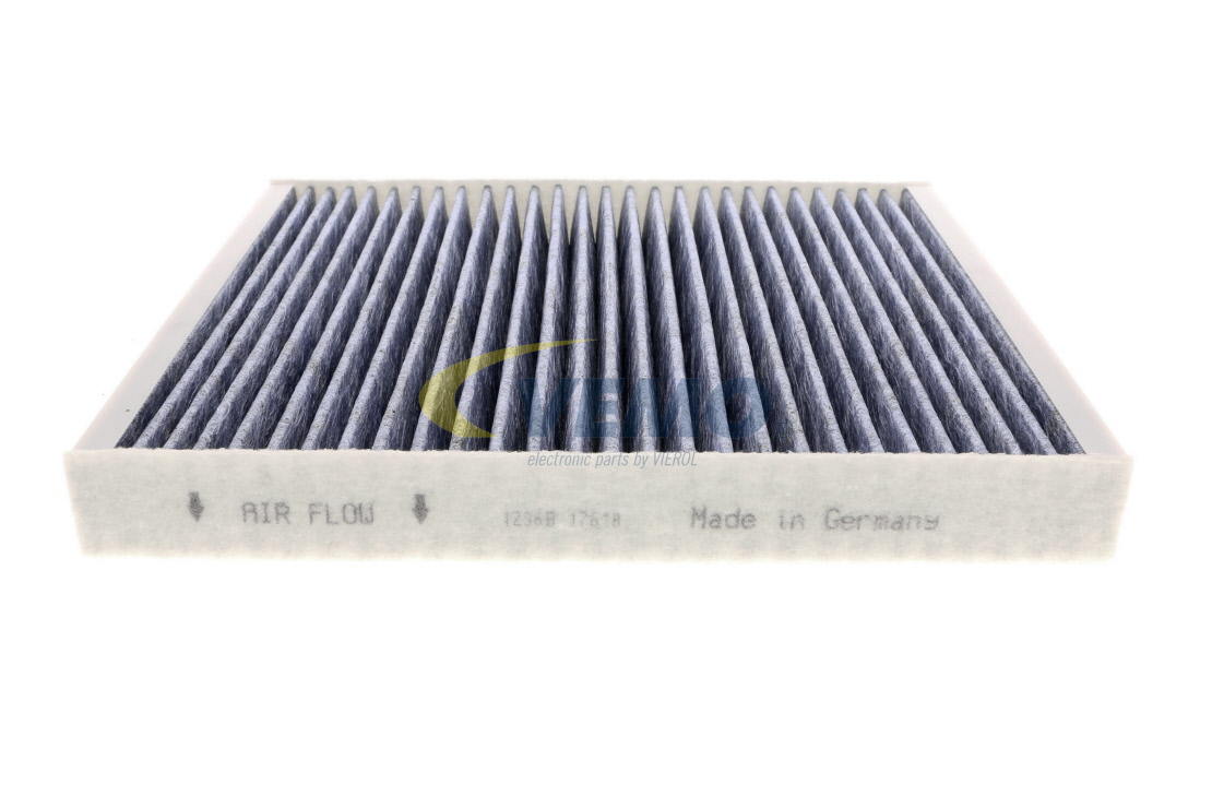 VEMO V10-32-0001: Filtro abitacolo Green Mobility Parts Carbone attivo, Filtro interno biofunzionale, con effetto antibatterico, con azione fungicida, Filtro per polveri fini (PM 2.5), con potere assorbente degli odori