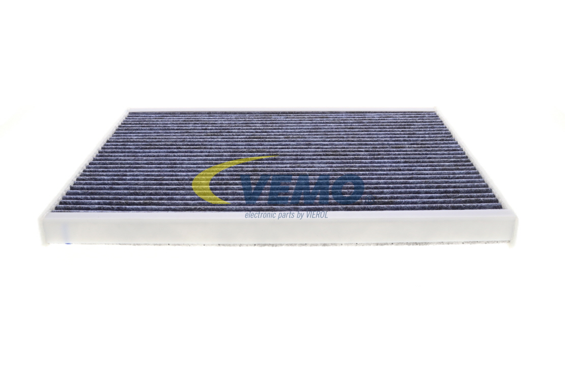 VEMO V40-32-0001 Innenraumfilter Green Mobility Parts Aktivkohle, biofunktionaler Innenraumfilter, mit antibakterieller Wirkung, mit fungizider Wirkung, Feinstaubfilter (PM 2.5), mit antiallergischer Wirkung, mit geruchsabsorbierender Wirkung