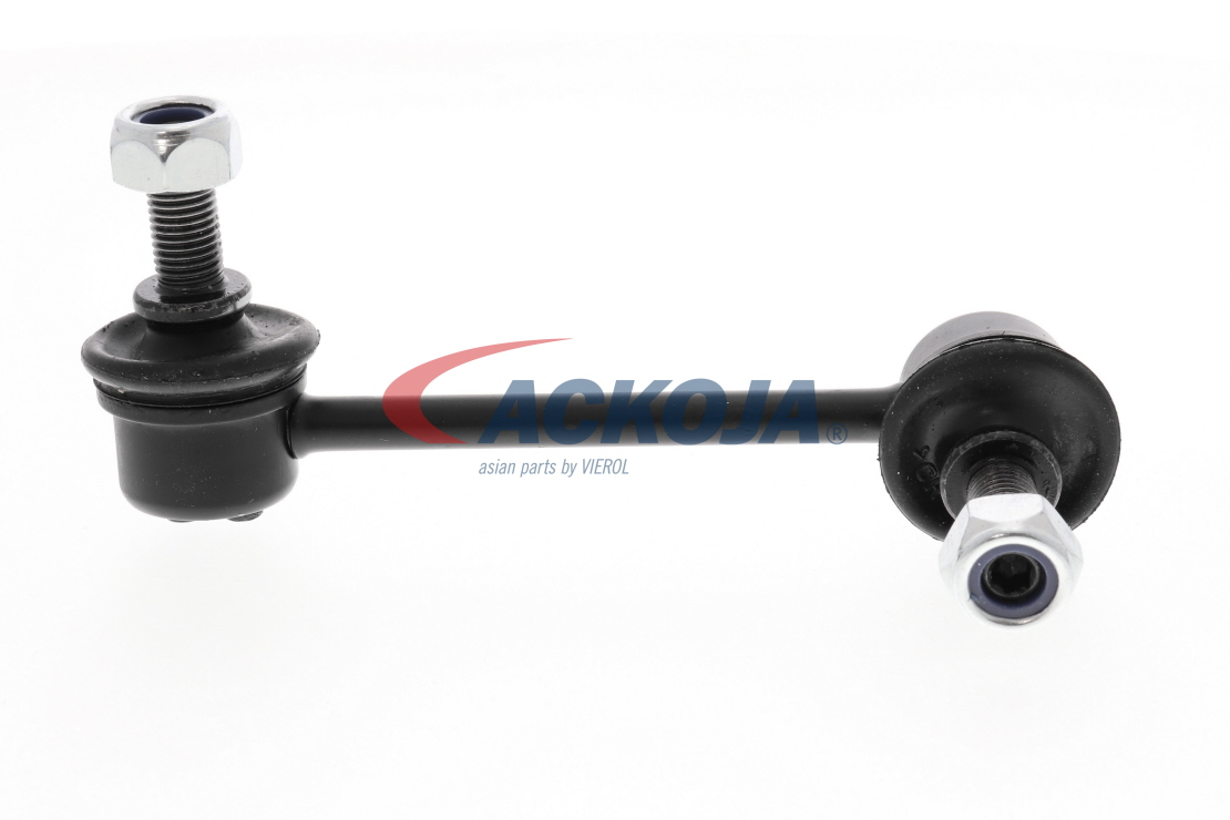 ACKOJA A26-0262: Brat / bieleta suspensie, stabilizator Original ACKOJA Quality Axa spate stanga, 110mm, Otel