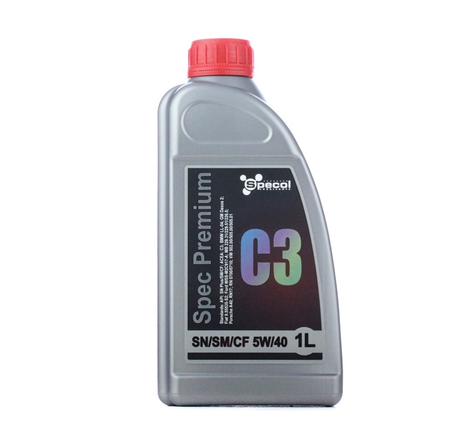 SPECOL 101987: Mootoriõli 1l, 5W-40 Spec, Premium C3