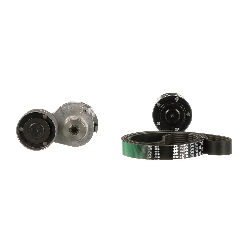 GATES K017PK1753HD: Set curea transmisie cu caneluri FleetRunner™ Micro-V®
