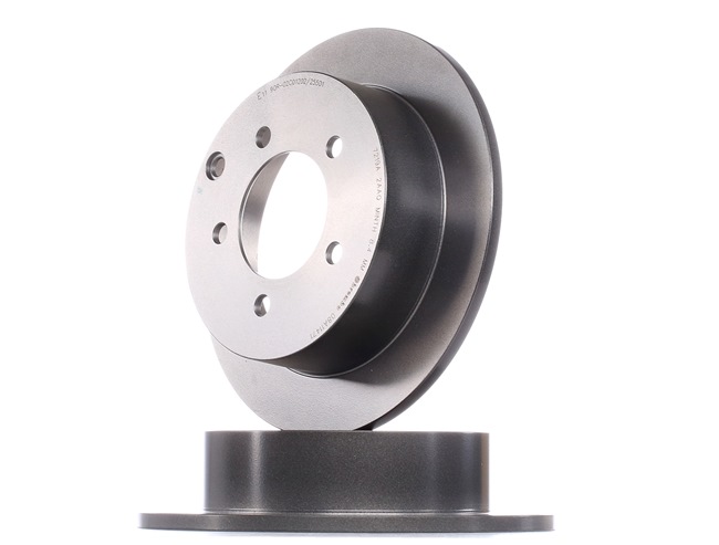 BREMBO 08.A114.71: Disco de travão PRIME LINE - UV Coated Ø: 262mm, cheio, Ø: 262mm, revestido