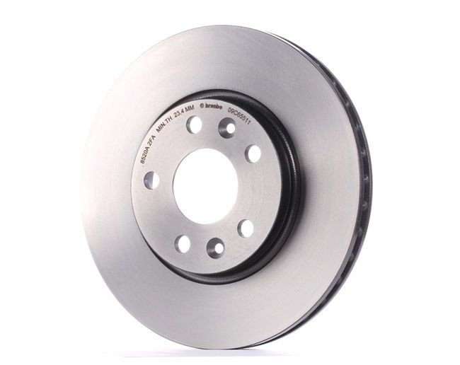 BREMBO 09.C655.11: Brzdový kotouč PRIME LINE - UV Coated R: 296mm, vnitřně větráno, R: 296mm, nátěr, se šrouby