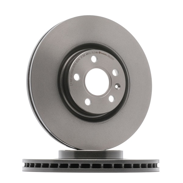 BREMBO 09.D251.11: Disc de frână PRIME LINE - UV Coated Ř: 322mm, ventilat interior, Ř: 322mm, acoperit (cu un strat protector)
