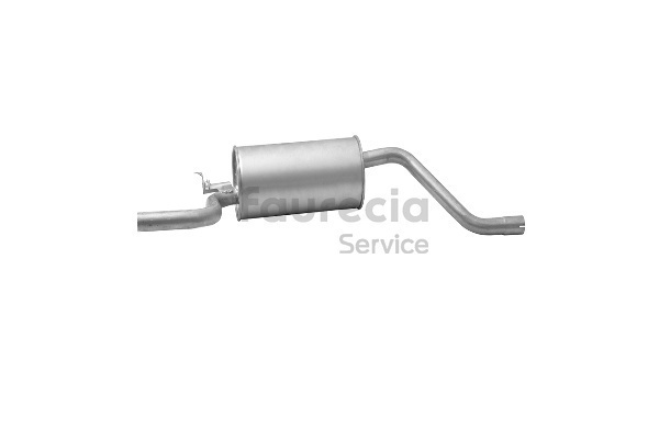Faurecia FS01002: Tłumik końcowy Kit Easy2Fit Tłumik końcowy