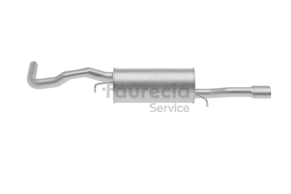 Faurecia FS03134: Tłumik końcowy Kit Easy2Fit