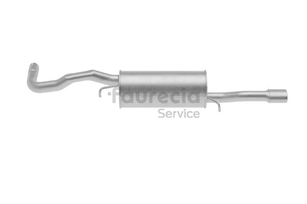 Faurecia FS03168: Tłumik końcowy Kit Easy2Fit