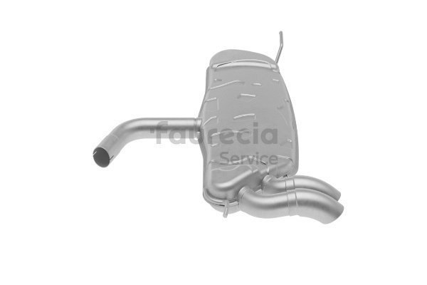 Faurecia FS03229: Tłumik końcowy Kit Easy2Fit
