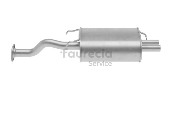 Faurecia FS05118: Tłumik końcowy Kit Easy2Fit