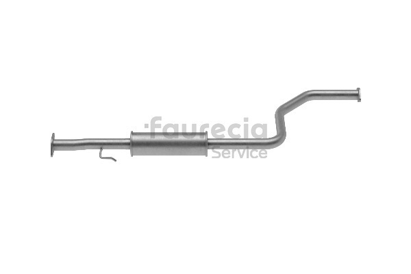 Faurecia FS05186: Mittelschalldämpfer Kit Easy2Fit