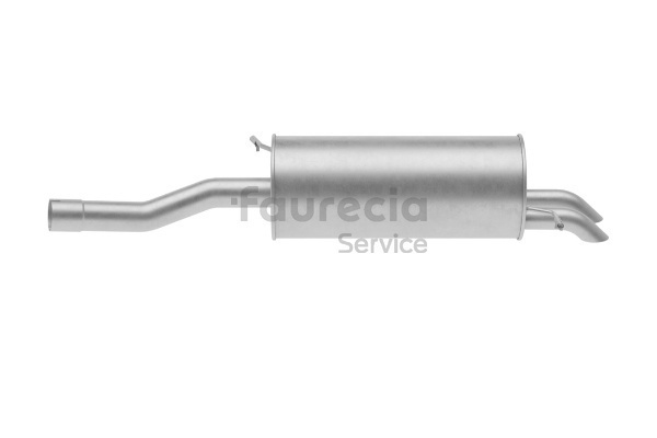 Faurecia FS15285: Tłumik końcowy Kit Easy2Fit