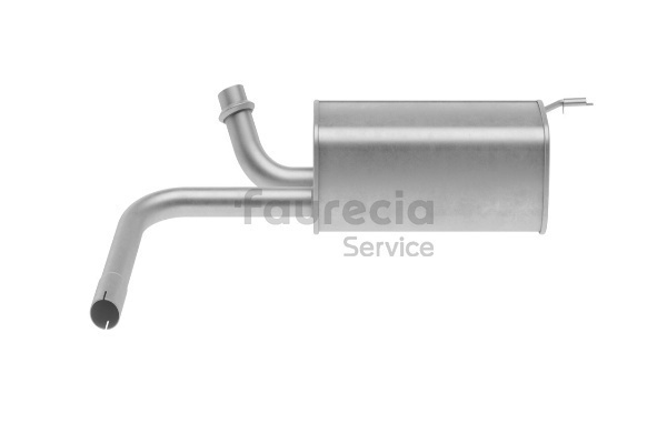 Faurecia FS15727: Tłumik końcowy Kit Easy2Fit