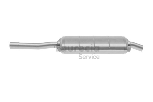 Faurecia FS25007: Tłumik srodkowy Kit Easy2Fit Tłumik środkowy