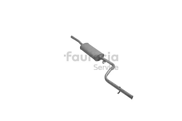 Faurecia FS25022: Tłumik końcowy Kit Easy2Fit