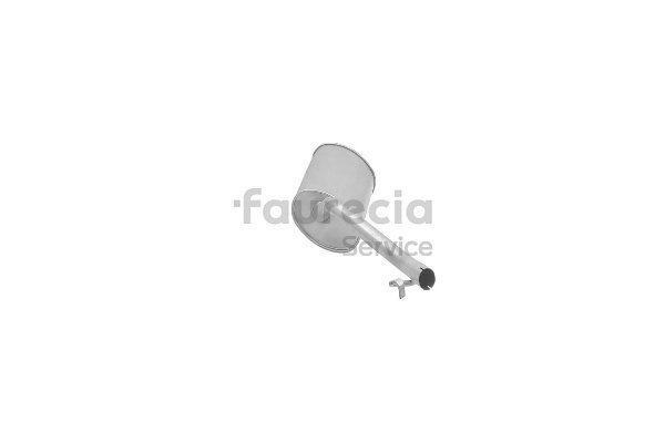 Faurecia FS25032: Tłumik końcowy Kit Easy2Fit