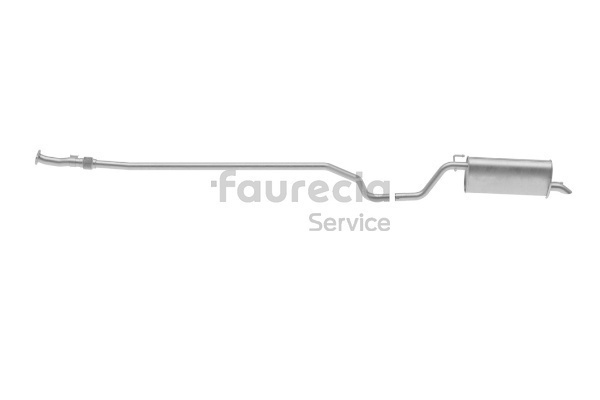 Faurecia FS25093: Tłumik końcowy Kit Easy2Fit