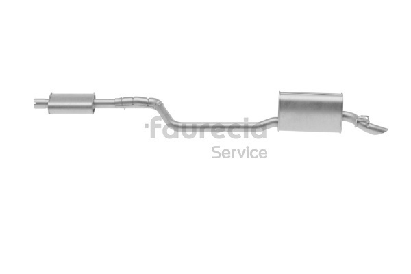 Faurecia FS25123: Tłumik końcowy Kit Easy2Fit