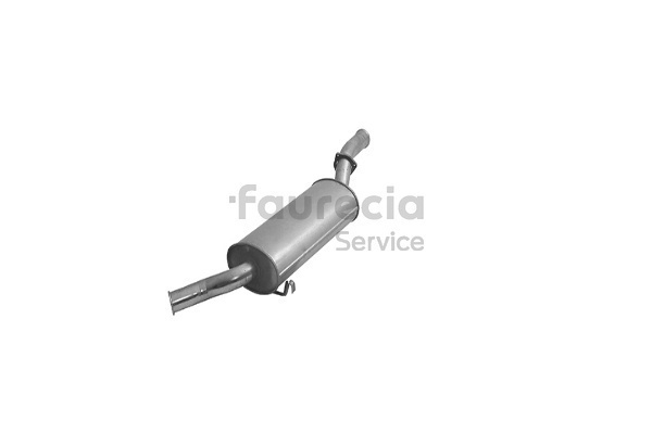 Faurecia FS25228: Tłumik końcowy Kit Easy2Fit