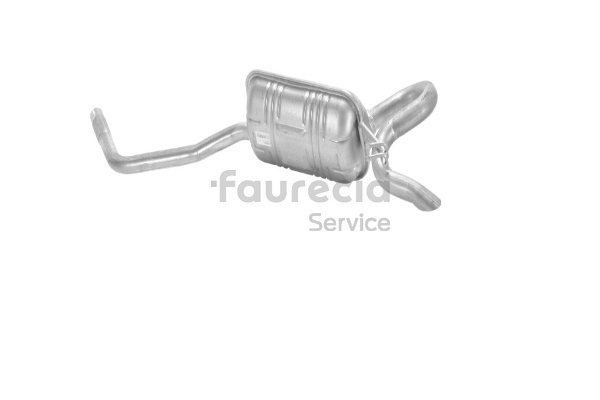 Faurecia FS25324: Tłumik końcowy Kit Easy2Fit
