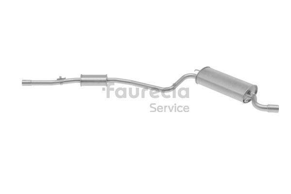 Faurecia FS25360: Tłumik końcowy Kit Easy2Fit