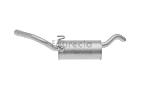 Faurecia FS25393: Tłumik końcowy Kit Easy2Fit