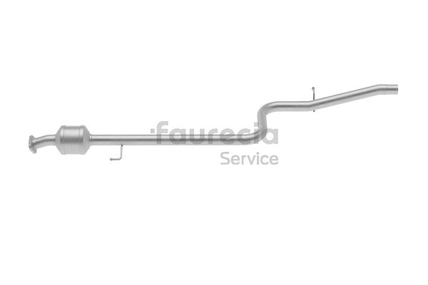 Faurecia FS25534K: Katalizator Kit Easy2Fit z elementami do montażu