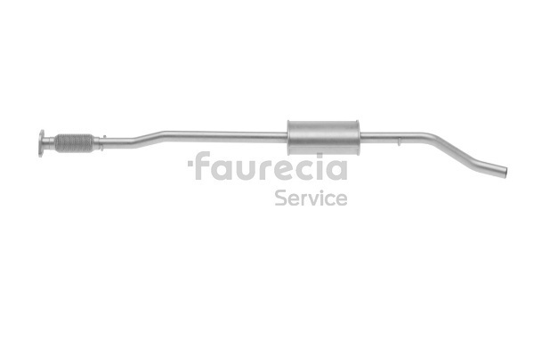 Faurecia FS25662: Tłumik srodkowy Kit Easy2Fit