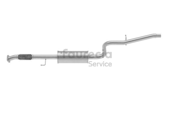 Faurecia FS25677: Tłumik końcowy Kit Easy2Fit