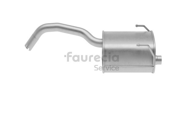 Faurecia FS25755: Tłumik końcowy Kit Easy2Fit