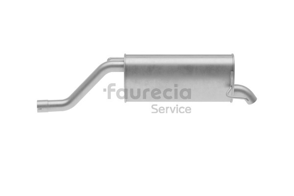 Faurecia FS25780: Tłumik końcowy Kit Easy2Fit