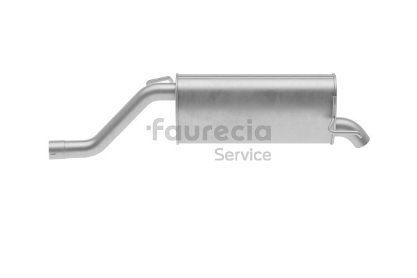 Faurecia FS25787: Tłumik końcowy Kit Easy2Fit