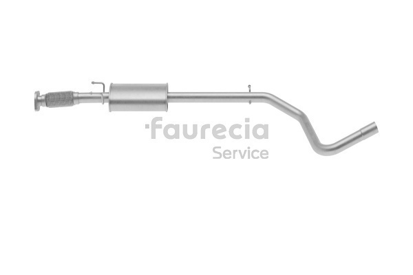 Faurecia FS25795: Mittelschalldämpfer Kit Easy2Fit
