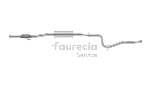 Faurecia FS25796: Tłumik srodkowy Kit Easy2Fit