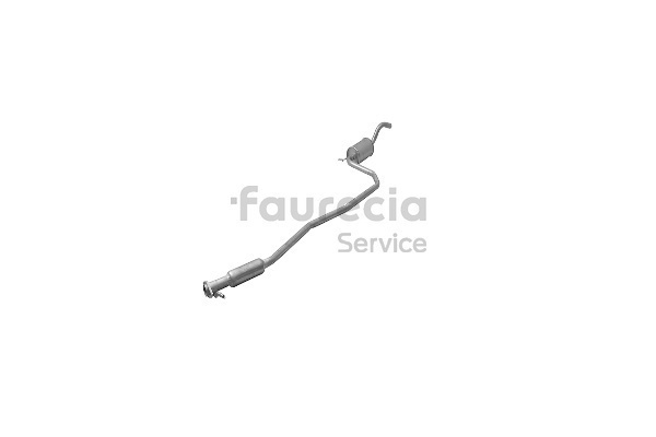 Faurecia FS30003: Tłumik srodkowy Kit Easy2Fit