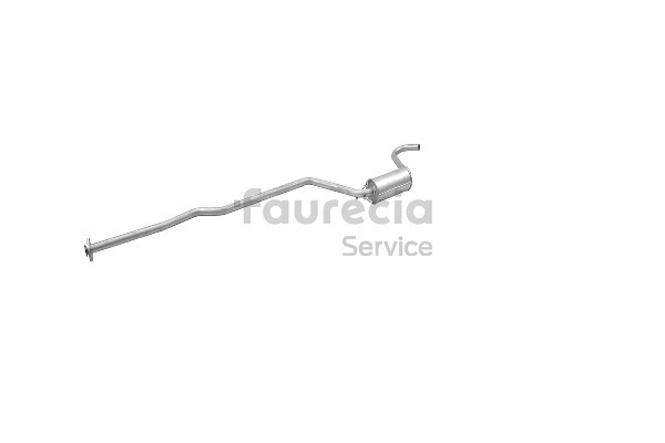 Faurecia FS30011: Mittelschalldämpfer Kit Easy2Fit