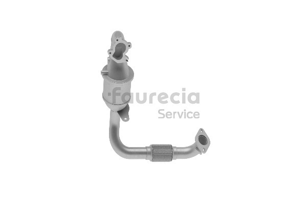 Faurecia FS30125K: Katalizator Kit Easy2Fit z elementami do montażu