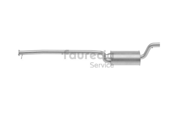 Faurecia FS30467: Mittelschalldämpfer Kit Easy2Fit