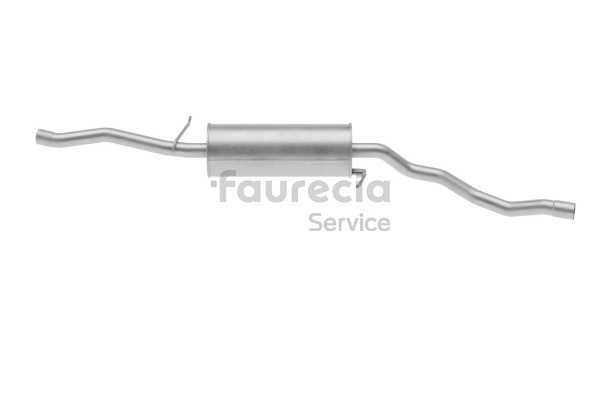 Faurecia FS30498: Mittelschalldämpfer Kit Easy2Fit