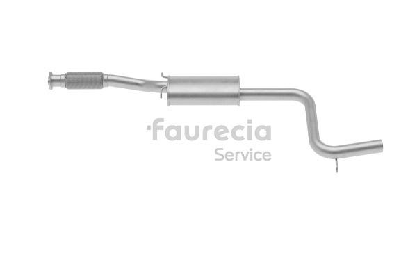 Faurecia FS30503: Tłumik srodkowy Kit Easy2Fit