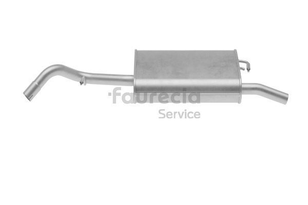 Faurecia FS30623: Tłumik końcowy Kit Easy2Fit