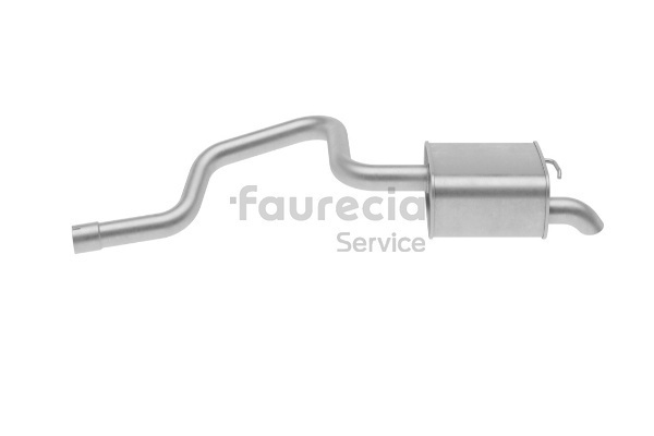 Faurecia FS30744: Tłumik końcowy Kit Easy2Fit