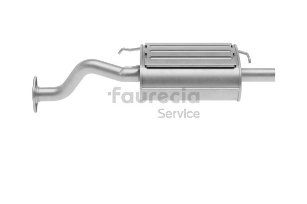 Faurecia FS33115: Tłumik końcowy Kit Easy2Fit