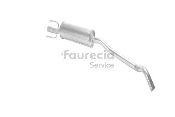 Faurecia FS40022: Mittelschalldämpfer Kit Easy2Fit