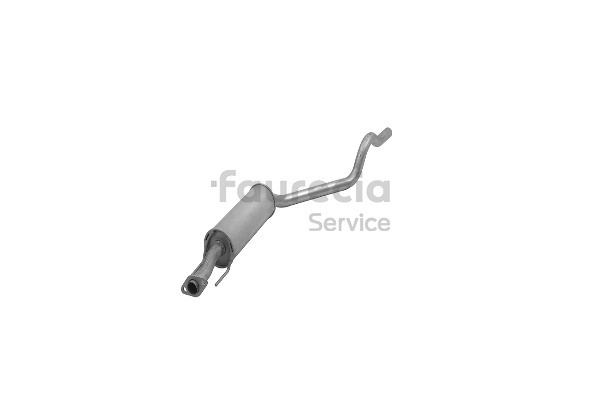 Faurecia FS40186: Tłumik srodkowy Kit Easy2Fit