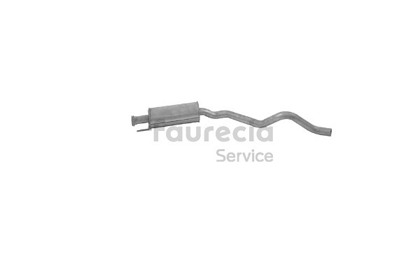 Faurecia FS40389: Tłumik srodkowy Kit Easy2Fit