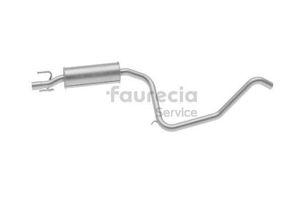 Faurecia FS40433: Tłumik srodkowy Kit Easy2Fit